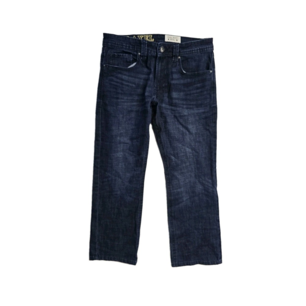 TK Alex Men's Jeans 32x30 Slim Boot Dark Blue Stretch